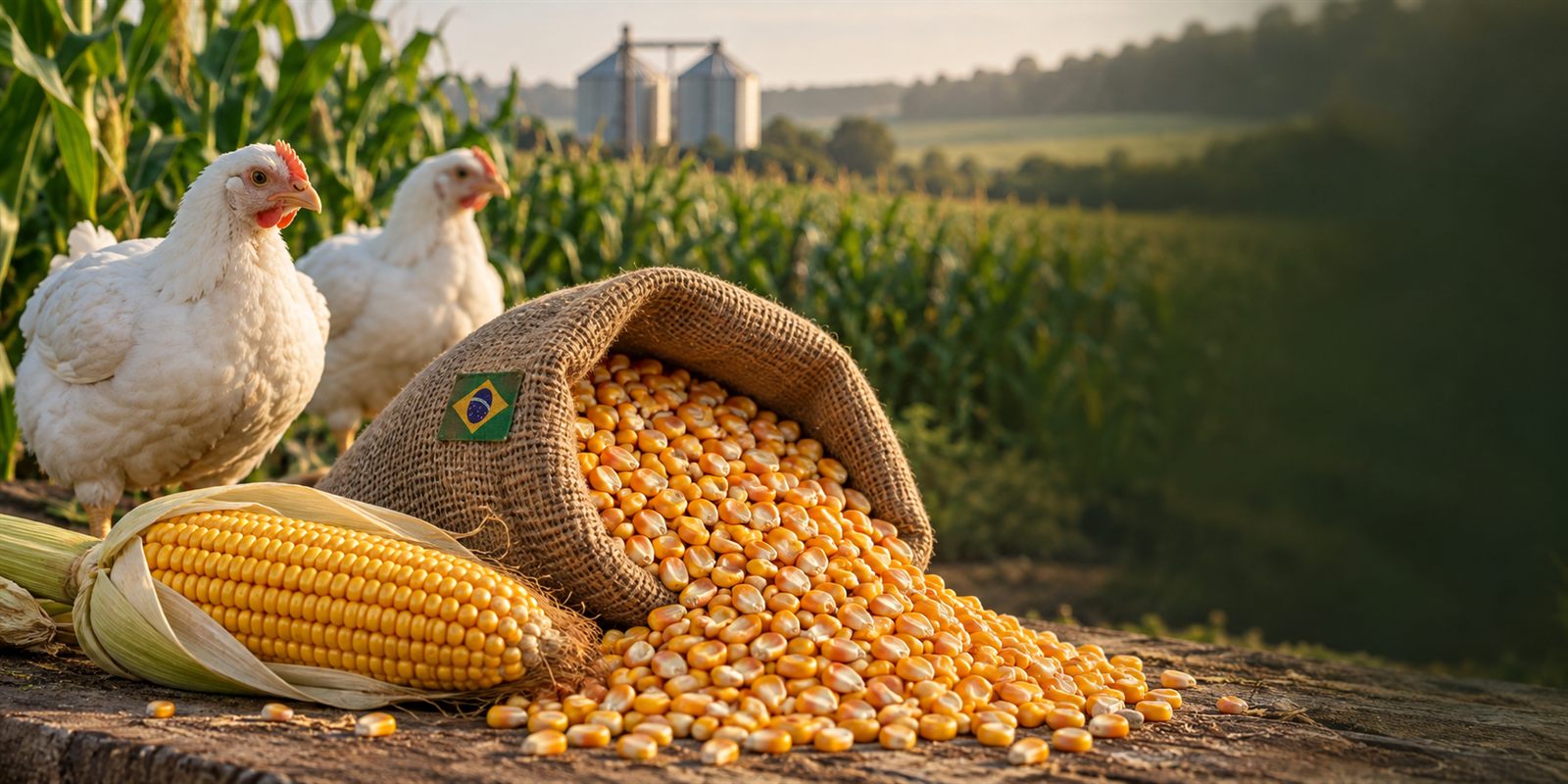 ذرت برزیلی برای طیور در سال ۲۰۲۶؛ کیفیت تغذیه‌ای و تحولات تأمین